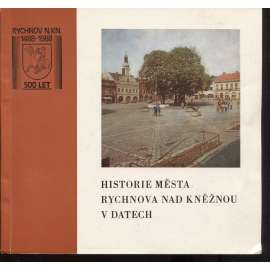 Historie města Rychnova nad Kněžnou v datech (Rychnov nad Kněžnou)