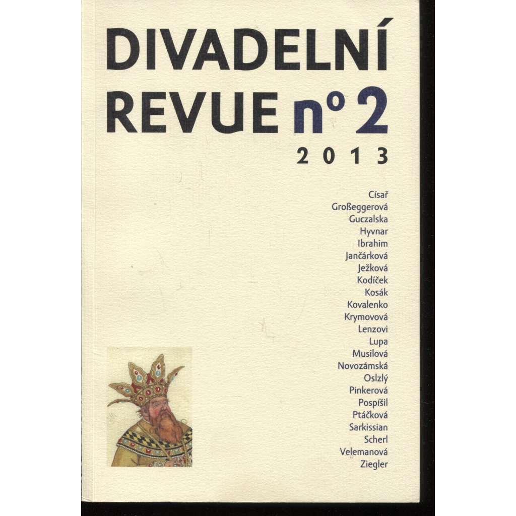 Divadelní revue, 2./2013 (divadlo)