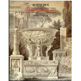 Sotheby's. Dessins d'architecture [kresby; umění; architektura; 18. století; aukční katalog]