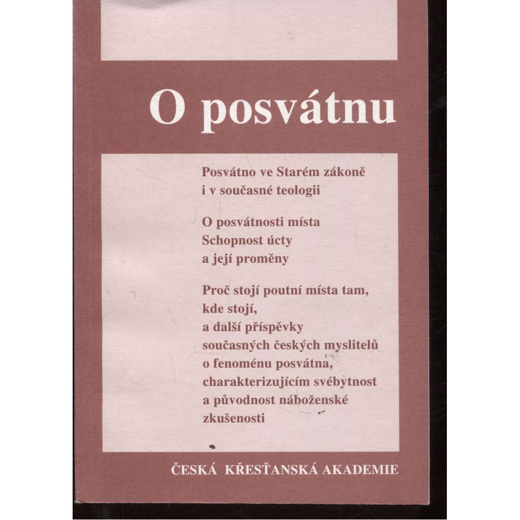 O posvátnu