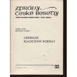 Liberecké klasicistní portály. Zprávy České besedy (Liberec)