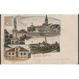 Lysá nad Labem, Nymburk, litografie