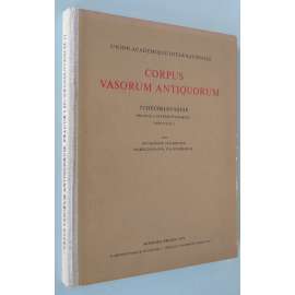 Corpus Vasorum Antiquorum. Tchécoslovaquie, fascicule 1 [vázy; keramika; staré Řecko; klasická archeologie; antika]