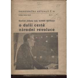 O další cestě národní revoluce (levicová literatura, komunistická literatura)