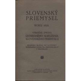 Slovenský priemysel roku 1928 (Slovenský průmysl, Slovensko)