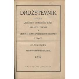 Družstevník, ročník XXXIV./1942 (družstvo, družstva) - protektorát