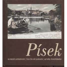 Písek na starých pohlednicích / from the old postcards / auf alten Ansichtskarten