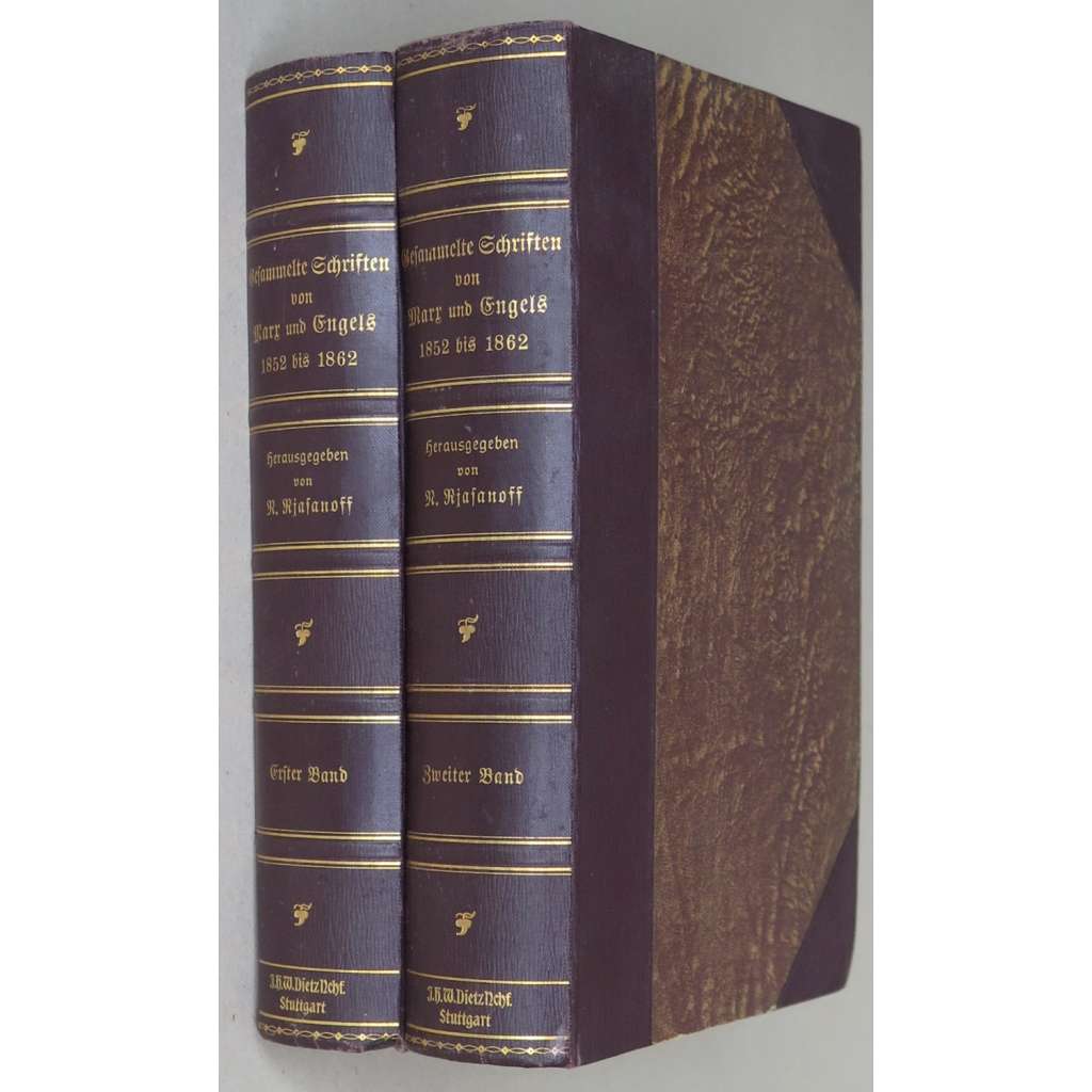 Gesammelte Schriften von Karl Marx und Friedrich Engels, 1852 bis 1862, sv. 1-2 [Krymská válka; Rusko; Anglie]
