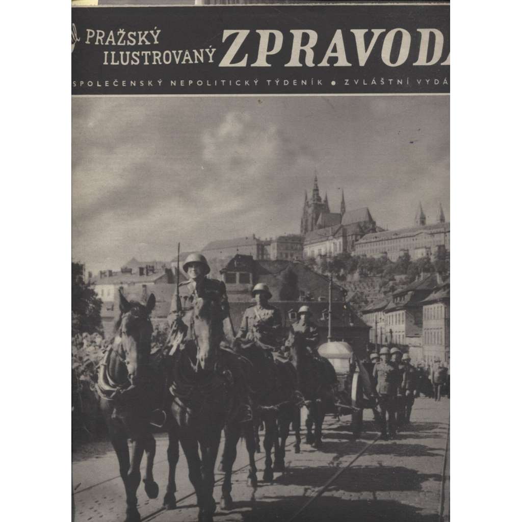 Pražský ilustrovaný zpravodaj (noviny 1937, úmrtí T. G. Masaryk, prezident)