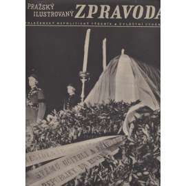 Pražský ilustrovaný zpravodaj (noviny 1937, úmrtí T. G. Masaryk, prezident)