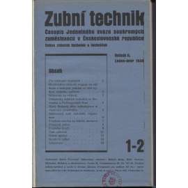 Zubní technik, ročník II., čísla 1.-10./1935