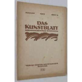 Das Kunstblatt, ročník 1917, č. 8 (srpen) [umění; Heinrich Campendonk; časopis; grafika]