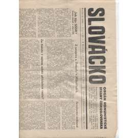 Slovácko (17.6.1945)  - staré noviny