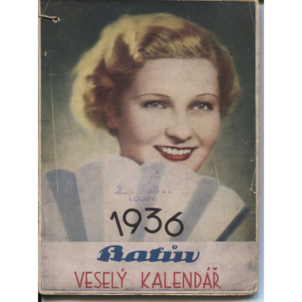 Baťův veselý kalendář 1936 (Baťa)