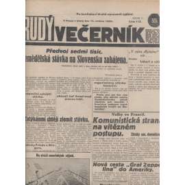 Rudý večerník (14.5.1929) - staré noviny, 1. republika