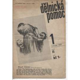 Dělnická pomoc (březen 1932) - staré noviny, 1. republika