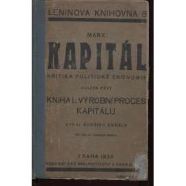 Kapitál I.-1 (1927) - Kritika politické ekonomie