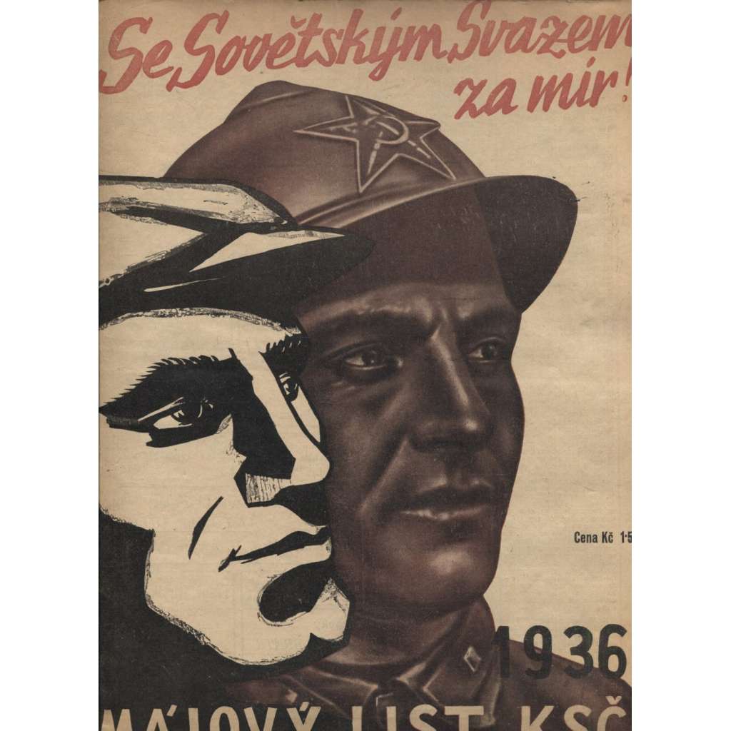 Májový list KSČ 1936 (komunistická literatura, 1. republika)