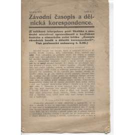 Závodní časopis a dělnická korespondence (komunistická literatura)