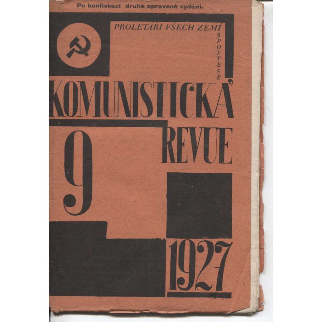 Komunistická revue, ročník IV., číslo 9/1927 (komunistická literatura)