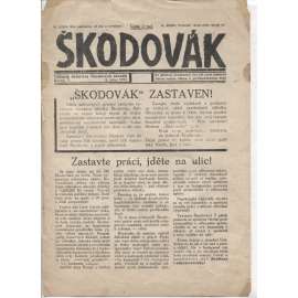 Škodovák, ročník V. - 6.10.1933 (Škoda, Plzeň, staré noviny) - staré noviny