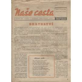 Naše cesta (1.6.1939) - staré noviny