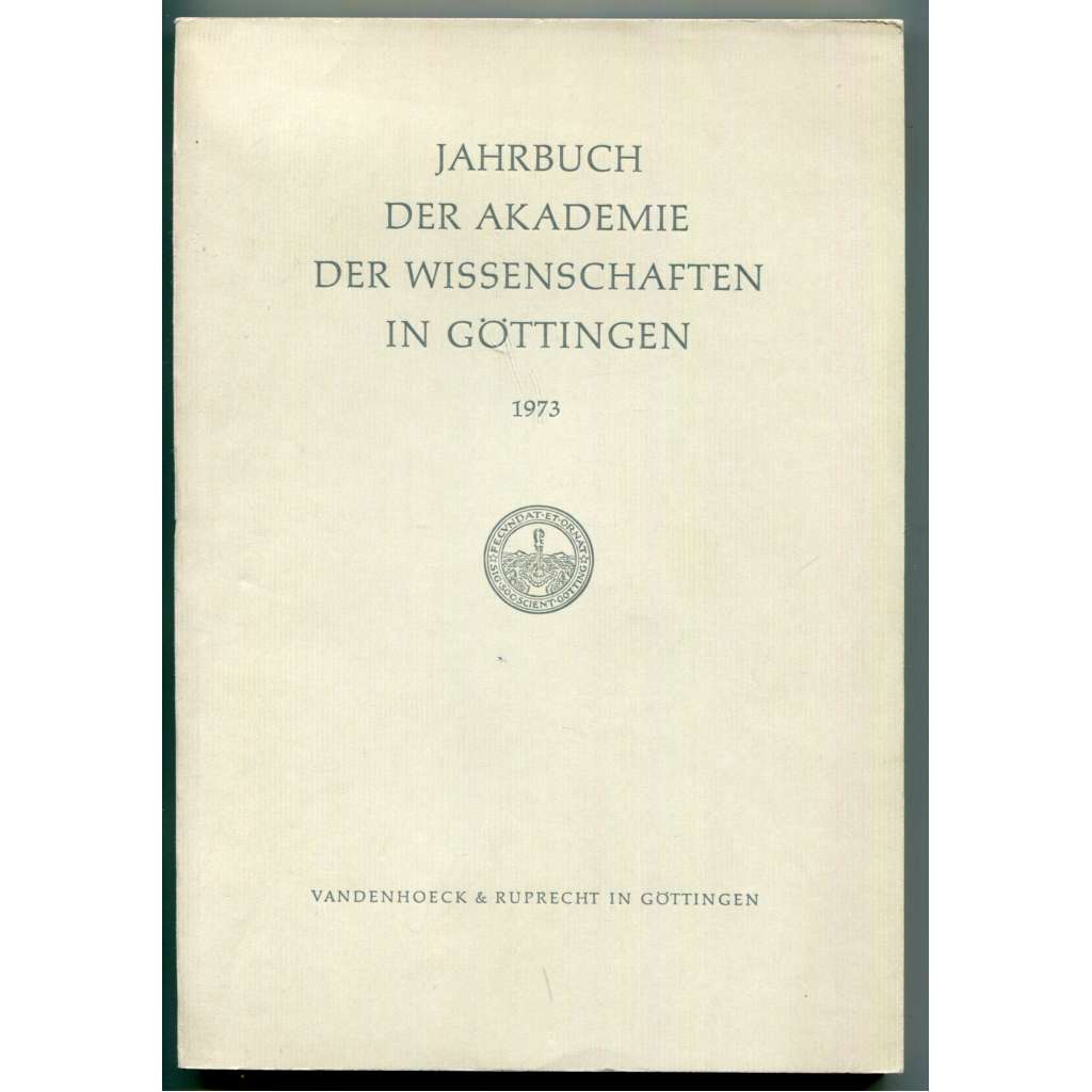 Jahrbuch der Akademie der Wissenschaften in Göttingen für das Jahr 1973