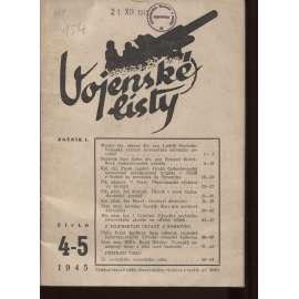 Vojenské listy, ročník I., číslo 4-5/1945 (komunistická literatura)