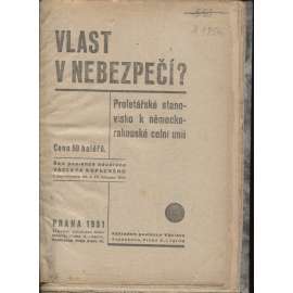 Vlast v nebezpečí? (levicová literatura, komunistická literatura)