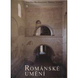 Románské umění v Čechách a na Moravě [Obsah: Přemyslovci, středověk, český stát, společnost, kultura a umění 9.-13.st., křesťanství; románská architektura, nástěnná, knižní malba, kostely, rotundy, umělecké řemeslo;mj.i Milevsko, Třebíč, Pražský hrad Říp]