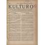 La kulturo, jaro I. 1912 (esperanto) Časopis českých dělníků esperantistů v Rakousku