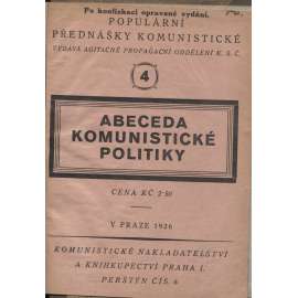 Abeceda komunistické politiky (komunistická literatura)