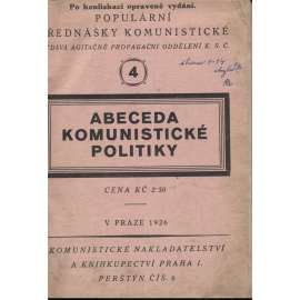 Abeceda komunistické politiky (komunistická literatura)