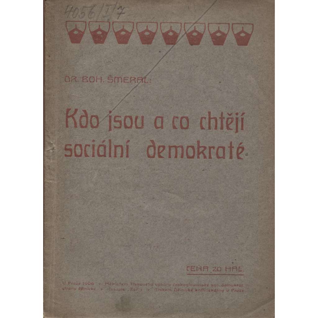 Kdo jsou a co chtějí sociální demokraté (levicová literatura)