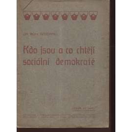 Kdo jsou a co chtějí sociální demokraté (levicová literatura)