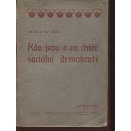 Kdo jsou a co chtějí sociální demokraté (levicová literatura)