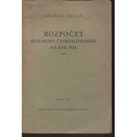 Rozpočet republiky Československé na rok 1928