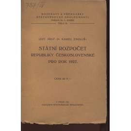 Státní rozpočet republiky Československé pro rok 1927