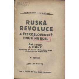 Ruská revoluce a československé hnutí na Rusi (Kladno)