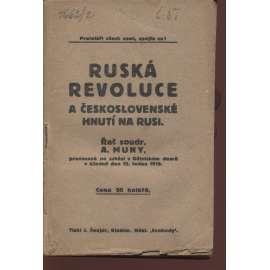 Ruská revoluce a československé hnutí na Rusi (Kladno)