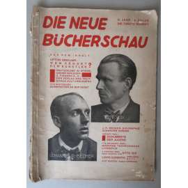 Die neue Bücherschau [Eine literarische Monatsschrift. Dichtung, Kritik, Grafik]; 6. Jahrgang, 4. Folge, 2. Schrift [literární kritika, časopis]