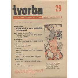 Tvorba – Týdeník pro kulturu a politiku (16.7.1947)