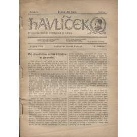 Havlíček, ročník X./1922 (Časopis)