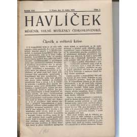 Havlíček, ročník XXI./1932 (Časopis)