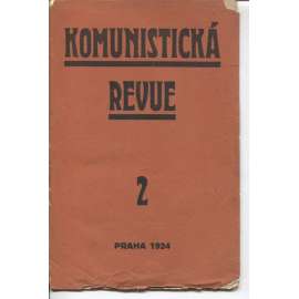 Komunistická revue, ročník I., číslo 2/1924 (komunistická literatura)