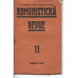 Komunistická revue, ročník I., číslo 11/1924 (komunistická literatura)