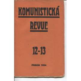 Komunistická revue, ročník I., číslo 12-13/1924 (komunistická literatura)