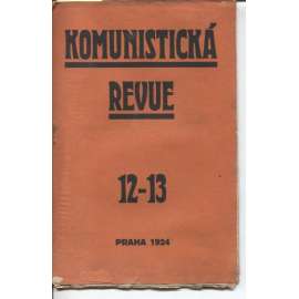 Komunistická revue, ročník I., číslo 12-13/1924 (komunistická literatura)