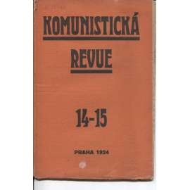 Komunistická revue, ročník I., číslo 14-15/1924 (komunistická literatura)