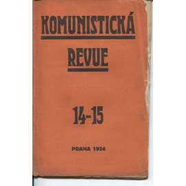 Komunistická revue, ročník I., číslo 14-15/1924 (komunistická literatura)